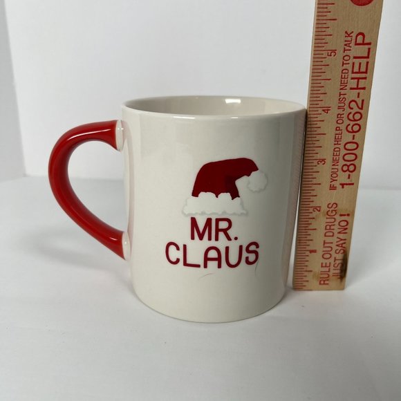 Target Threshold Stoneware Mr. Claus Christmas Holiday Coffee Tea Mug 14 oz - Picture 5 of 6